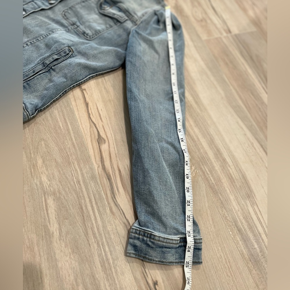 Kensie Woman’s Denim Jeans Jacket Size Large - Picture 12 of 12